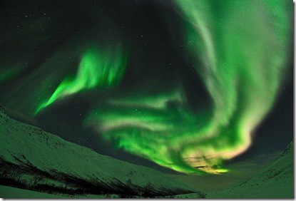aurora boreala-cercul polar