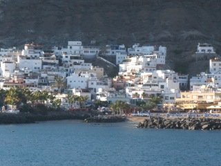 Utsikt mot Puerto de Mogan