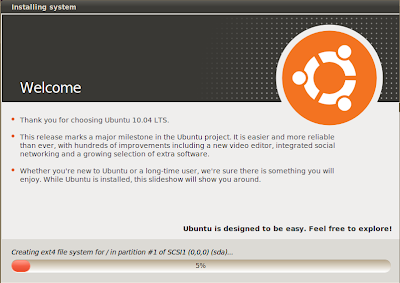 ubuntu 10.04 ubiquity slideshow screenshot