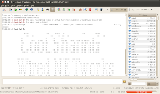 EiskaltDC++: Actively Developed Direct Connect (DC++) Client For Linux ...
