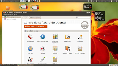 windicators mockup ubuntu software center
