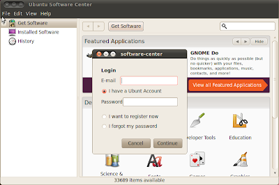 ubuntu software center 10.10