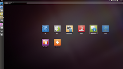 Ubuntu 10.10 Unity screenshot
