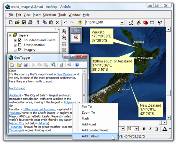 GeoTagger for ArcGIS Desktop