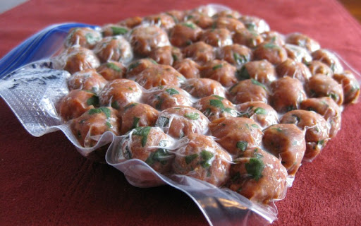 Campanelle with Moroccan Lamb Mini-Meatballs