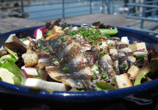 Monterey Sardine Salad at Fish