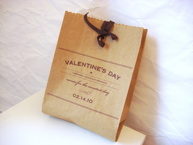 Valentine’s Day Brownie Bags by Twig&Thistle