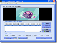 Programma gratis per unire video AVI, MP4, MPEG, 3GP, WMV, MOV e ASF in unico file