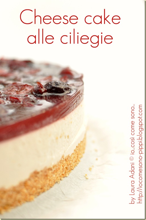 Cheese cake alle ciliegie1bis