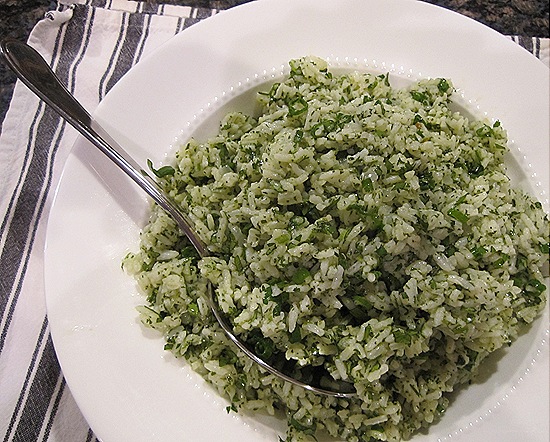 Cilantro-Scallion Rice