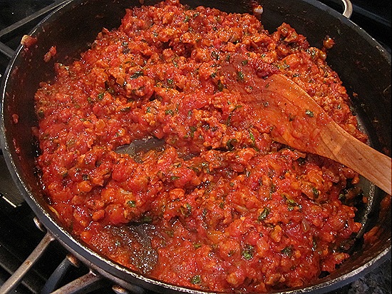 Tomato Sauce with Italian Sausage