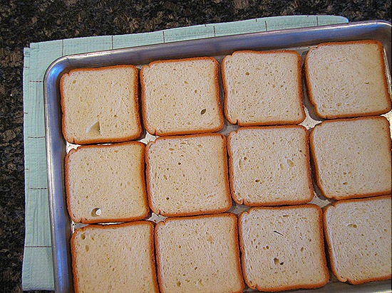 Sliced White Bread, For Stuffing & Caramelized Tomato Pudding