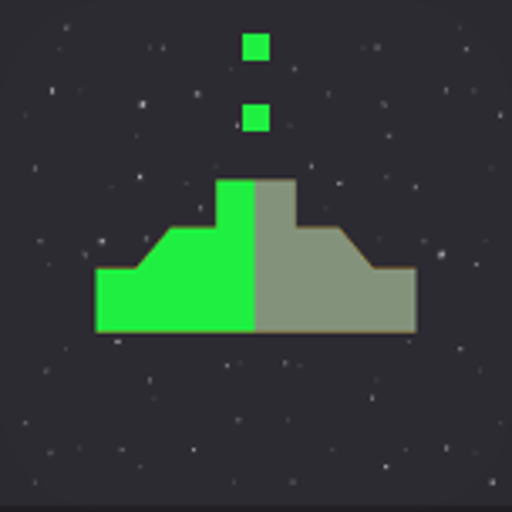 Space 8 bit - 8 stars ship gun