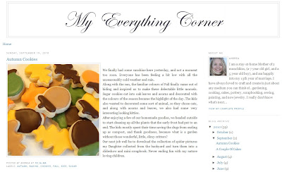 My Everything Corner Blog