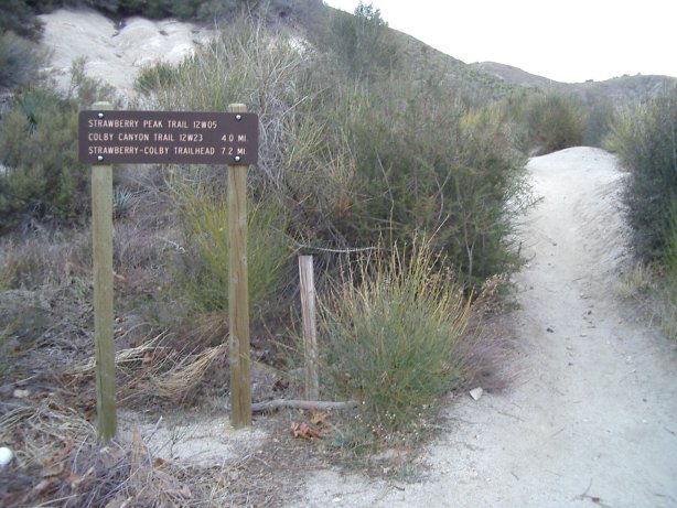 sign at trailhead