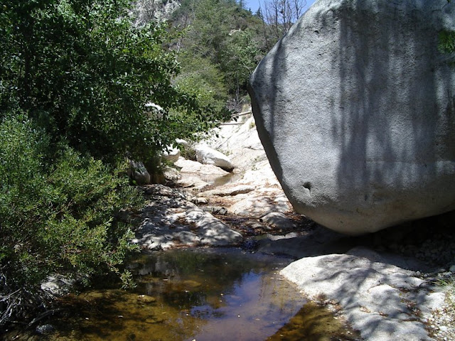 More of the water at the trail camp.