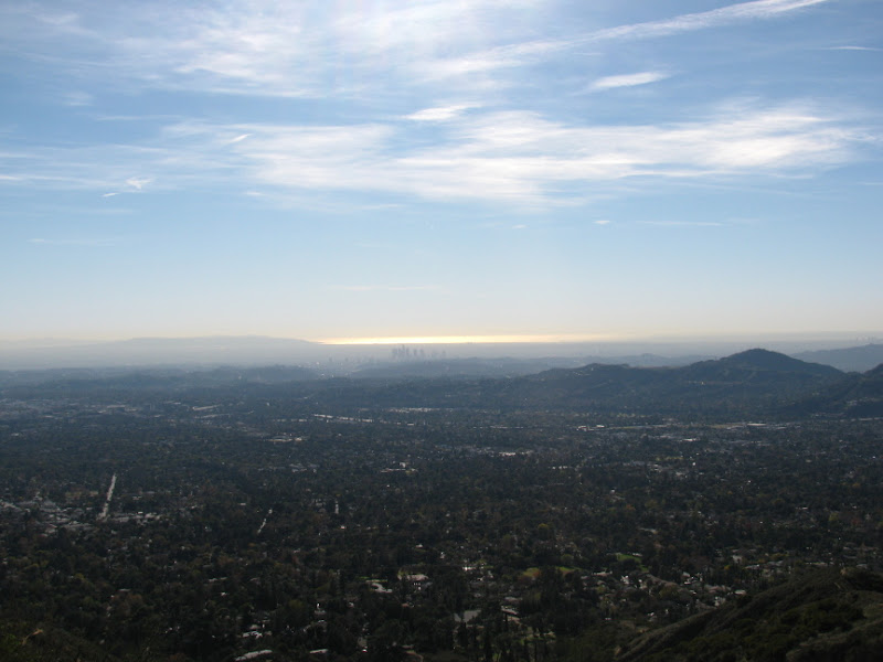 Altadena, Pasadena, LA, Catalina, Pacific Ocean from the bottom to the top.