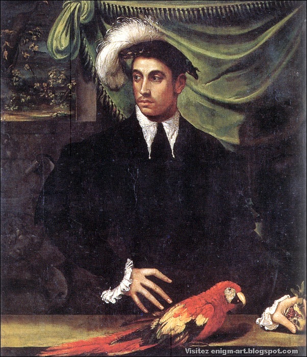 Nicolo dell’Abate, portrait de jeune homme, 1548-1552, Autriche