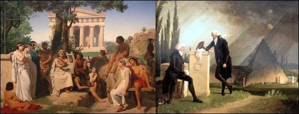 Peinture philosophique et maçonnique 
