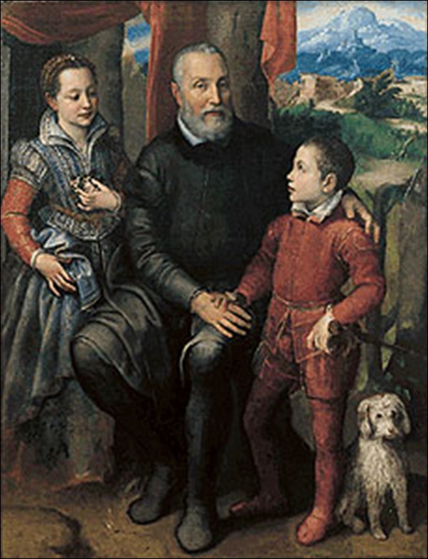 Sofonisba-Anguissola, Minerva et son père