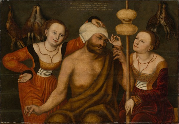 Cranach, Hercule chez Omphale