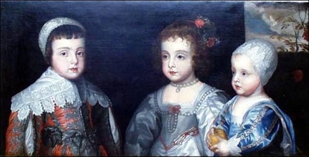 Van Dyck, Les enfants de Charles Ier