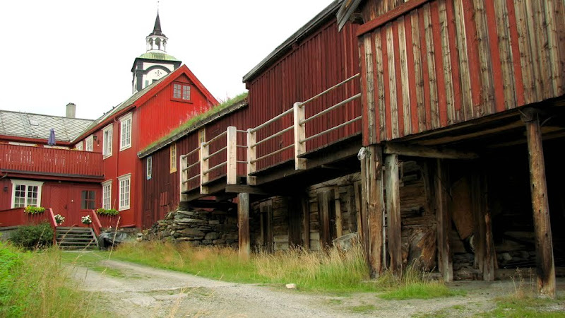 Røros - город рудокопов