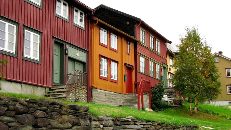 Røros - город рудокопов