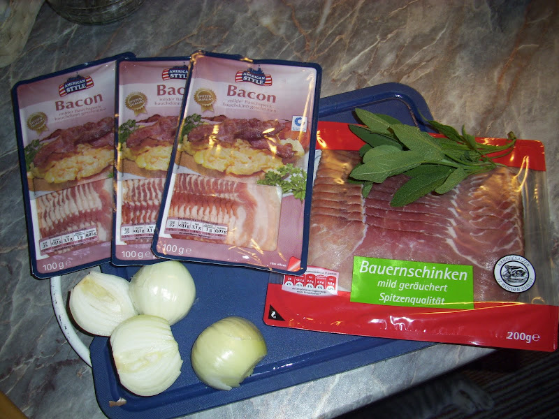 [Gewickeltes &amp; Gerolltes-Sonntag]Schweinefilet gefüllt mit rohem ...