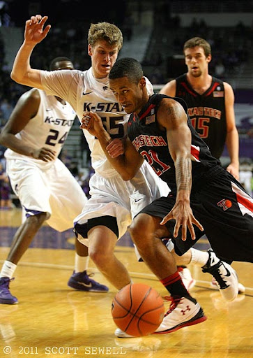 Scott Sewell Photography: Texas Tech At Kansas State - Men's Basketball