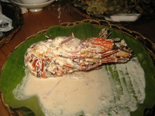 Kawayanan Grill Ginataang Lobster