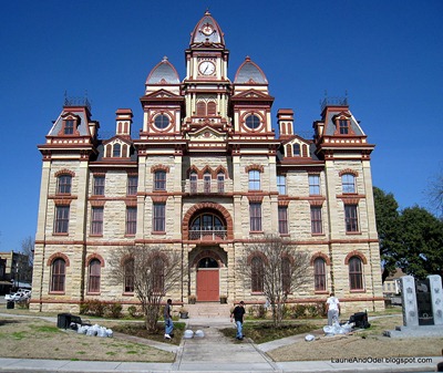Lockhart's ornate courthouse