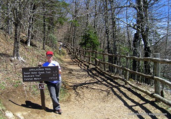 LB on Appalachian Trail