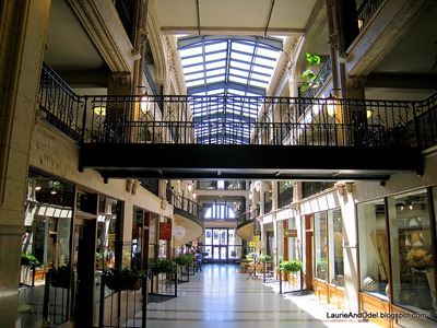 Inside the Grove building