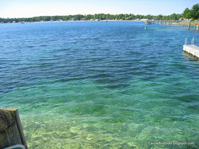 Lake Michigan waters along the Leelanau Peninsula