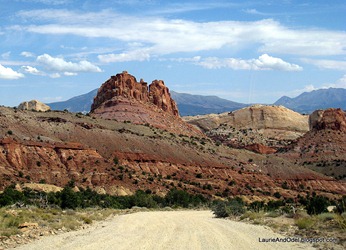 Along the Burr Trail in Capitol Reef