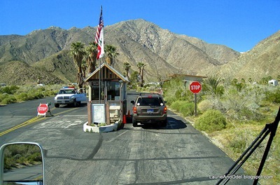 I followed Odel into the Anza-Borrego State Park Campground