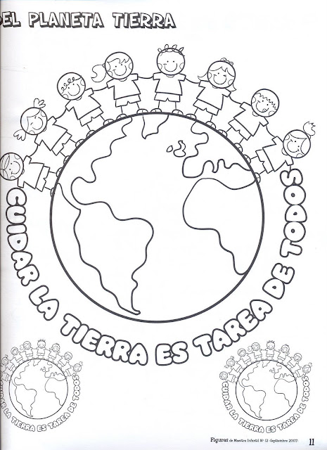 APRENDER Y COLOREAR DIA MUNDIAL DEL MEDIO AMBIENTE