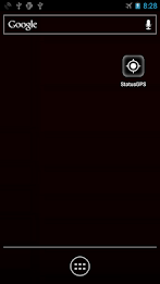 GPS ON / OFF status bar poster 1