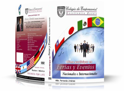PROMOCIONAR UN NEGOCIO EN FERIAS Y EVENTOS, Fernando Jiménez [ AudioLibro + Video DVD ] – Cómo llevar su negocio a las grandes ligas nacionales e internacionales