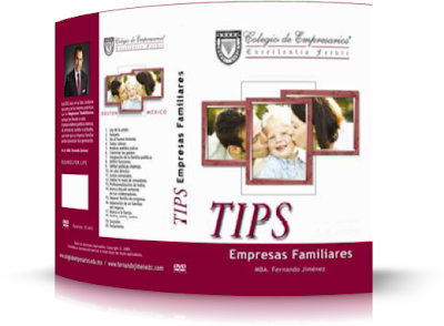 TIPS PARA EMPRESAS FAMILIARES, Fernando Jiménez [ AudioLibro + Video DVD ] – Cómo hacer que su empresa familiar perdure por generaciones