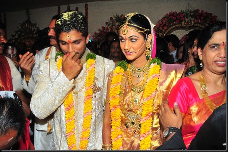 Allu Arjun Sneha Reddy wedding stills9