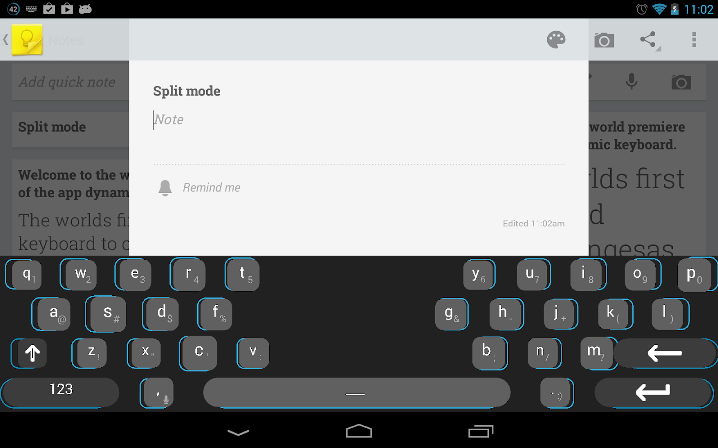 Dynamic Keyboard - Pro - screenshot