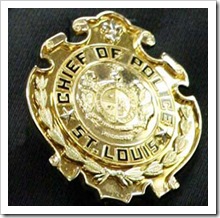 Misery Index: $5,900 Solid Gold Badge and $1,987 Gold Plated Badge For St. Louis Police Chief ...