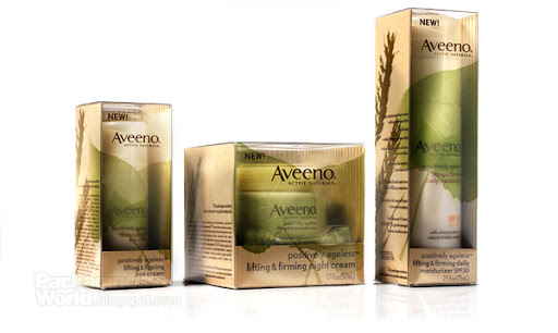 Aveeno Cosmetic Packaging