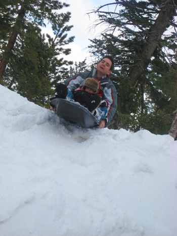 wes.nate on sled (1 of 1)