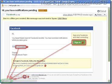 Phishing por Facebook | MasFB