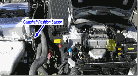 How to Check P0340 CMP of Hyundai Sonata EF.