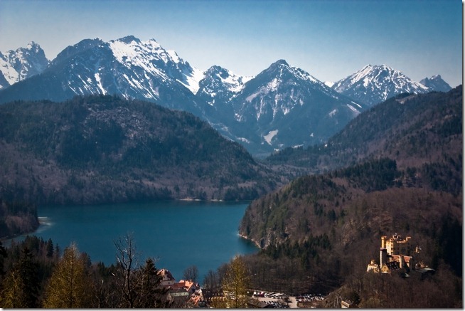 Mountain Lake View from Neuschwanstein Castle
