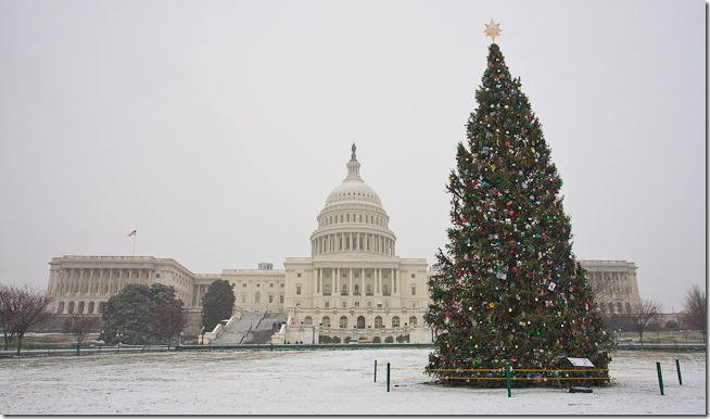 US Capitol at Christmas-1